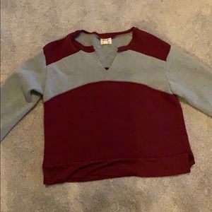Long sleeve pullover